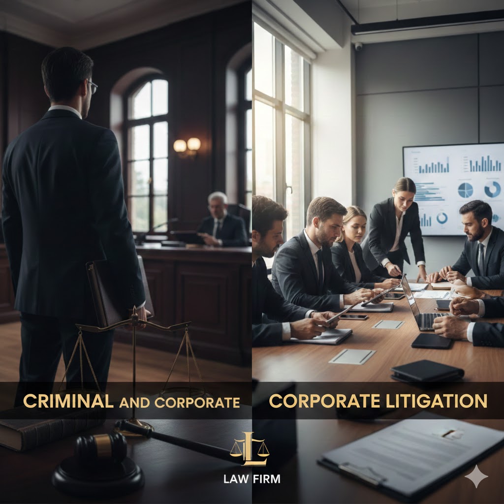 Criminal and Corporate Litigation
